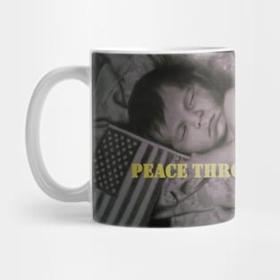 Peace through Strength Mug